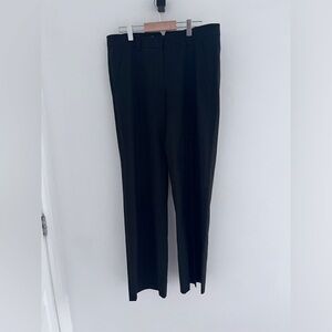 Judith & Charles gray wool wide leg trousser pant size 6!